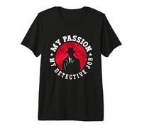Mi Pasión Mi Trabajo Detective Investigador Privado Detective Camiseta Premium