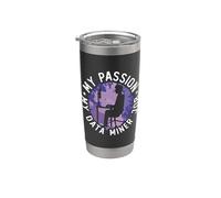 Mi Pasión Mi Trabajo Minero de Datos Ingeniería Informática Data Miner Vaso térmico de acero inoxidable de doble pared