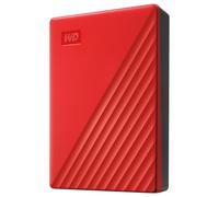 Mi Passport USB 3.2 Gen 1 Disco Duro Portátil, 6TB Rojo - WDBR9S0060BRD-WESN