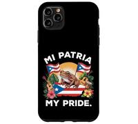 Mi Patria My Pride Patrimonio Puertorriqueño Coquí & Diseño Bandera Carcasa para iPhone 11 Pro Max