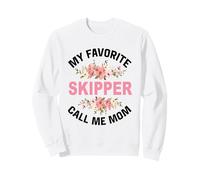 Mi patrón Favorito Call Me Mom Skipper Velero Sudadera