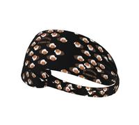 Mi Patronus Es Conejillo De Indias Hombre Mujer Headband Elástica Cinta Sudor Cabeza Antideslizante Diadema para Ciclismo Fitness Tenis