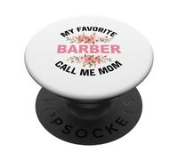 Mi Peluquero Favorito Llámame Mamá Peluquero Peluquero Hai PopSockets PopGrip Adhesivo