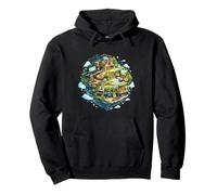 Mi pequeño Mundo Lleno de Hobbies. Sudadera con Capucha