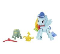 Mi Pequeño Pony La Amistad es mágica Rainbow Dash Patada ganadora de Poseable Pony Juguete