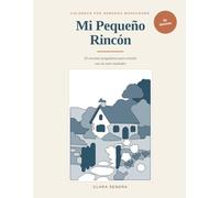 Mi Pequeño Rincón: Colorear por números monocromo para adultos - 50 escenas que se revelan con un solo rotulador