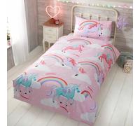 Mi Pequeño Unicornio Conjunto de Funda Nórdica Individual Niña - 2 IN 1 Diseño