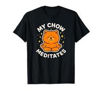 Mi Perro Chow Chow medita Divertido Lindo Camiseta