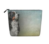 Mi Perro de montaña bernés Diario,Neceser de Maquillaje de imitación Lino, Neceser de Viaje portátil