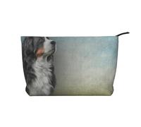 Mi Perro de montaña bernés Diario,Neceser de Pana, Neceser de Maquillaje portátil, Neceser de Viaje