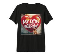 Mi Perro es mi Grafiti de Golden Doodle Street de San Valentín Camiseta Premium