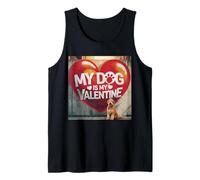 Mi Perro es mi Grafiti de Golden Doodle Street de San Valentín Camiseta sin Mangas