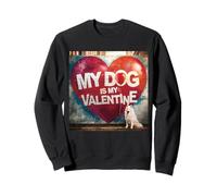 Mi Perro es mi San Valentín Samoyedo Street Graffiti Sudadera