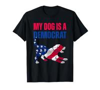 Mi Perro es un demócrata Que ama a Todos Diseño Hombres Mujer Camiseta