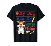 Mi Perro Jack Russell Terrier se comió mis Planes de lecciones Maestro Camiseta