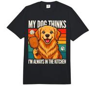 Mi Perro Piensa Que Siempre Estoy en la Cocina Comfort Colors Adult Heavyweight T-Shirt