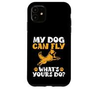 Mi perro puede volar lo que el tuyo hace buceo en muelle Carcasa para iPhone 11