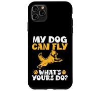 Mi perro puede volar lo que el tuyo hace buceo en muelle Carcasa para iPhone 11 Pro Max