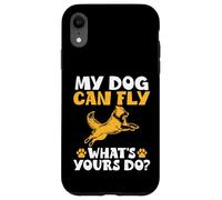 Mi perro puede volar lo que el tuyo hace buceo en muelle Carcasa para iPhone XR