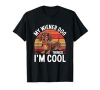 Mi Perro Salchicha Piensa Que Soy un Perro Salchicha Genial y Divertido Camiseta