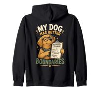 Mi Perro Tiene Mejores Limites Amantes Mascotas Sudadera con Capucha