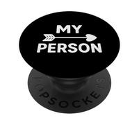 Mi Persona Alma Gemela Mejor Amigo Amor Pareja Esposa Marido PopSockets PopGrip Adhesivo
