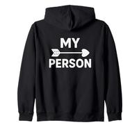 Mi Persona Alma Gemela Mejor Amigo Amor Pareja Esposa Marido Sudadera con Capucha