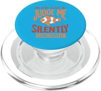 Mi pez me juzga en Silencio, constantemente PopSockets PopGrip para MagSafe