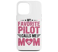Mi Piloto Favorito Me Llama Mamá Piloto Madre Carcasa para iPhone 13 Pro MAX