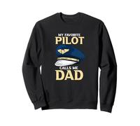 Mi piloto favorito me llama papá Sudadera