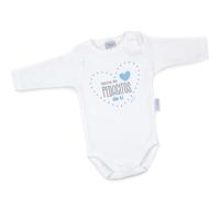 Mi Pipo - Body Bebe Personalizado Hecho de Pedacitos de Ti | 100% Algodón | Manga Corta o Larga | Body Recién Nacido | Regalos Bebe Personalizados | Fabricado en España