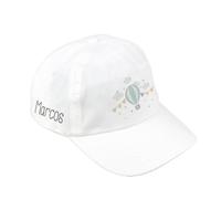 Mi Pipo - Gorra Infantil Personalizada | Gorra Niño y Niña con Nombre Bordado, Algodón 100% | Talla Única y Ajustable | Diseño Transpirable y Ligero para Verano