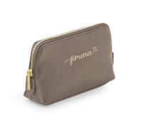 Mi Pipo - Neceser Personalizado Mujer Topo - Colección Woman | Neceser Viaje Talla M, Cuero Vegano Saffiano, Interior Suave | Personalización con Nombre | Elegante para Maquillaje, Viaje y Bolso