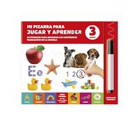 MI PIZARRA PARA JUGAR Y APRENDER 3 AÑOS