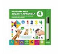 Mi pizarra para jugar y aprender 4 años