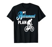 Mi Plan De Jubilación Bicicleta Humor Vida Activa Camiseta