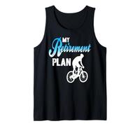 Mi Plan De Jubilación Bicicleta Humor Vida Activa Camiseta sin Mangas
