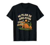 Mi Plan de Jubilación Camping Motiv Camiseta