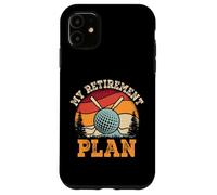 Mi plan de jubilación divertido diseño de golf Carcasa para iPhone 11