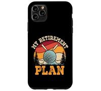 Mi plan de jubilación divertido diseño de golf Carcasa para iPhone 11 Pro Max