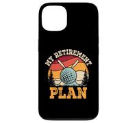 Mi plan de jubilación divertido diseño de golf Carcasa para iPhone 13