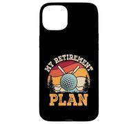 Mi plan de jubilación divertido diseño de golf Carcasa para iPhone 15 Plus