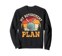 Mi plan de jubilación divertido diseño de golf Sudadera