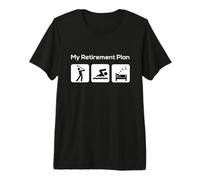 Mi Plan de jubilación: Golf Swimming Nap Regalo de jubilación Camiseta Premium