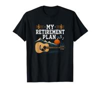 Mi Plan de jubilación Guitarrista Guitarrista Músico Mecedora Camiseta