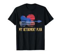 Mi Plan de jubilación Instrumental Sound Music Camiseta