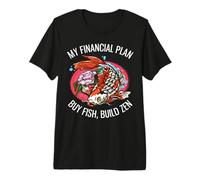 Mi Plan financiero Comprar Fish Build Zen Funny Investor Camiseta Premium