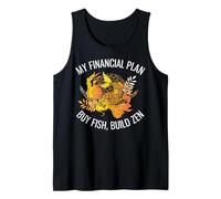 Mi Plan financiero Comprar Fish Build Zen Funny Investor Camiseta sin Mangas