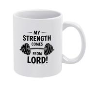 Mi Poder Viene Por Si Solo Tazas Cerámica Taza De Café Porcelana Taza 330Ml Para Zumo Amigo Cacao