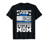 Mi policía Favorito me Llama mamá de la policía Camiseta